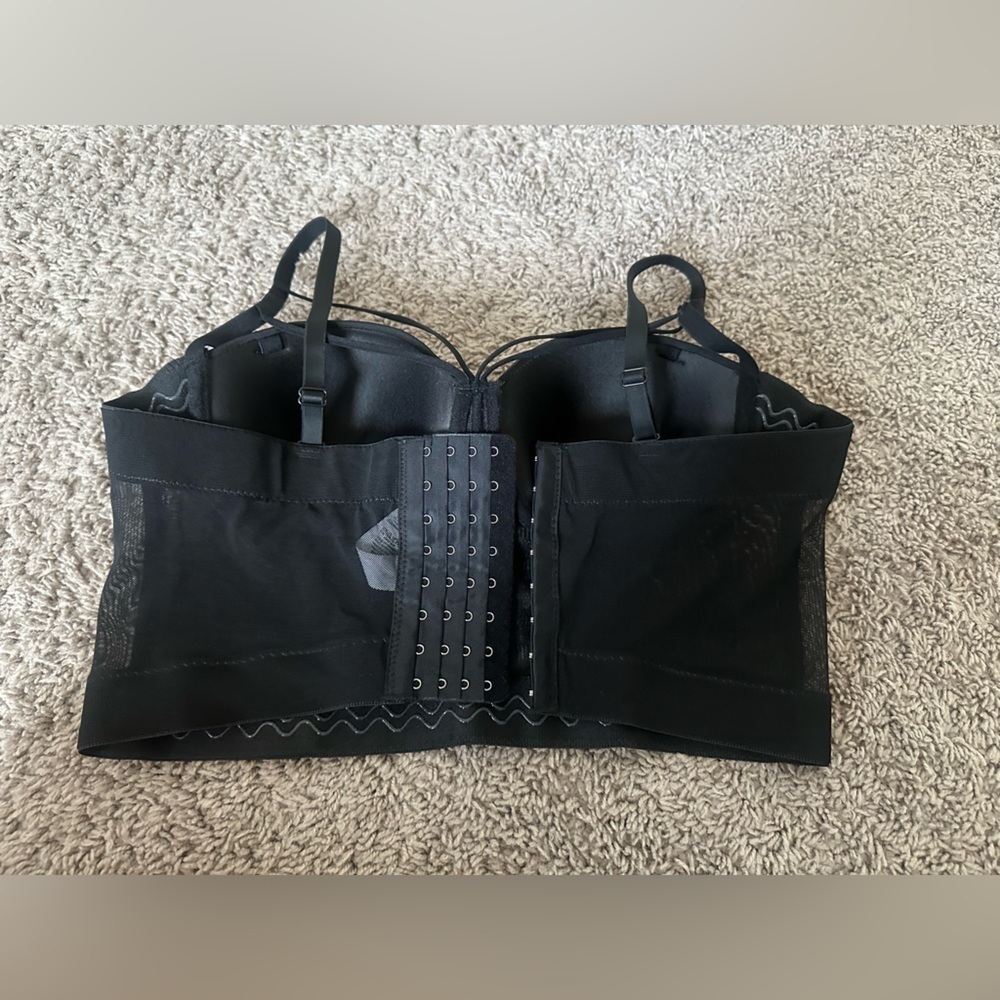 Brand new mesh corset top. Built-in Bra, Thin Straps, Slim Fit Cami Top. - Picture 4 of 4
